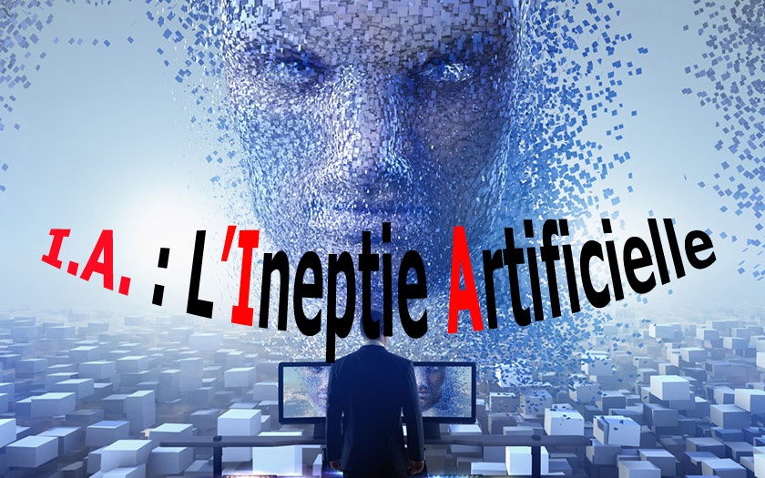 homme faisant face à une IA